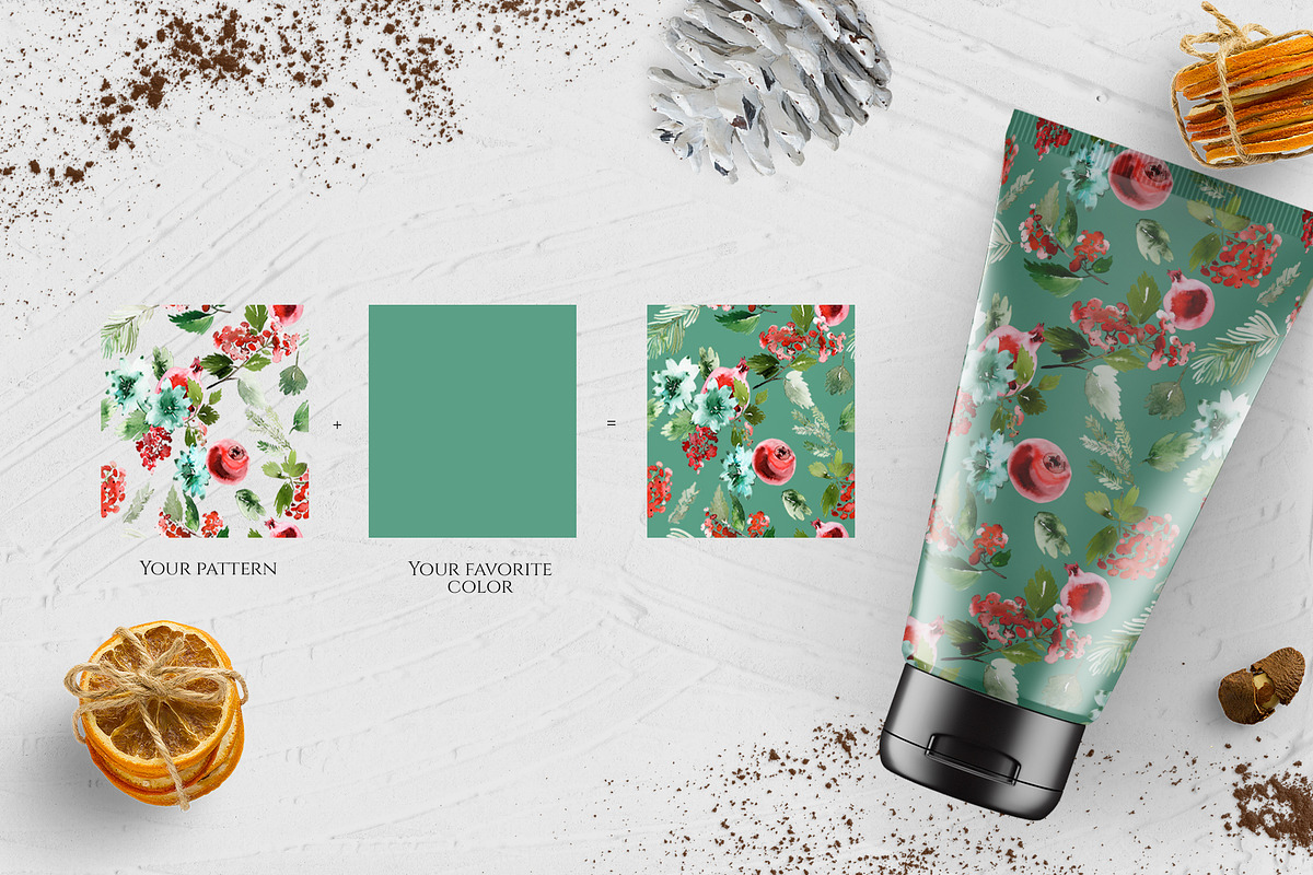 Winter set. Map creator, a Decorative Illustration by Karma (Photo 13 of 20)
