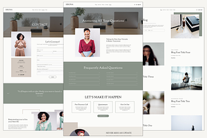 Squarespace Template: Sirona