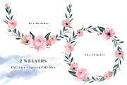 Sale- Blush & Blue Design Set, an Illustration by Art by Lin (Thumbnail 4 of 6)