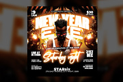 New Year Eve 2025 Party Flyer, a Flyer Template by RTXdesinger99 (Thumbnail 2 of 3)