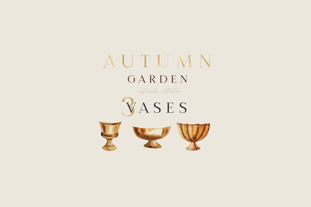 UPDATE! AUTUMN GARDEN collection, a Decorative Illustration by Youksy (Photo 18 of 20)