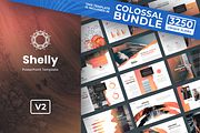 Shelly Powerpoint Template, a Presentation Template by Reshapely (Thumbnail 1 of 14)