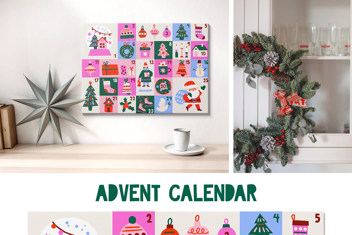 Cutout Christmas Poster Creator, an Object Graphic by ArtFM (Photo 10 of 15)