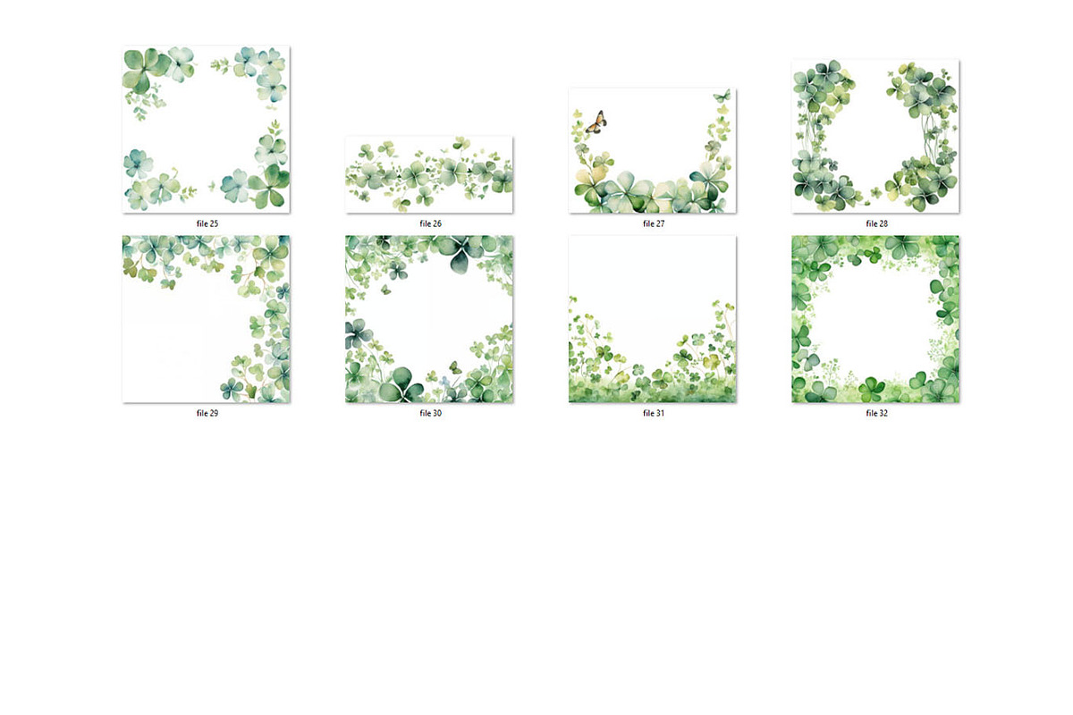 St Patricks day watercolor clipart, an Object Graphic by MyLittleMeow (Photo 4 of 7)