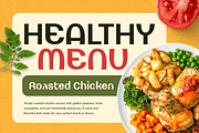 Magron - Unique Food Branding Font, a Sans Serif Font by Sensatype (Thumbnail 4 of 13)