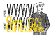 Newston Inked, a Font by Unember (Thumbnail 3 of 5)