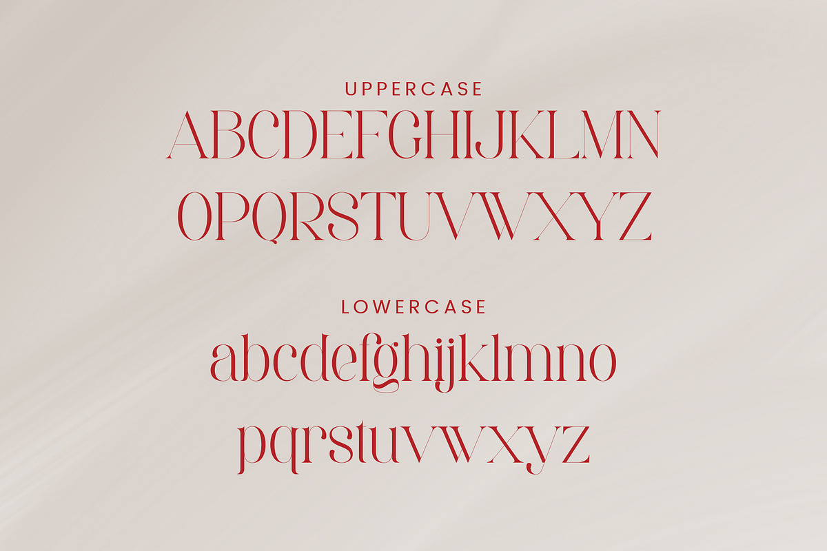 Saber - Elegant Serif Font, a Serif Font by Aqeel_Art (Photo 12 of 13)
