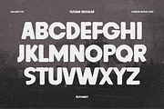 Susana Horror Display Font, a Sans Serif Font by GRVS Studio (Thumbnail 3 of 6)