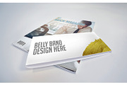 Belly Band Book/Magazine Mockups, a Packaging Mockup by Shop Mockpro (Thumbnail 3 of 6)