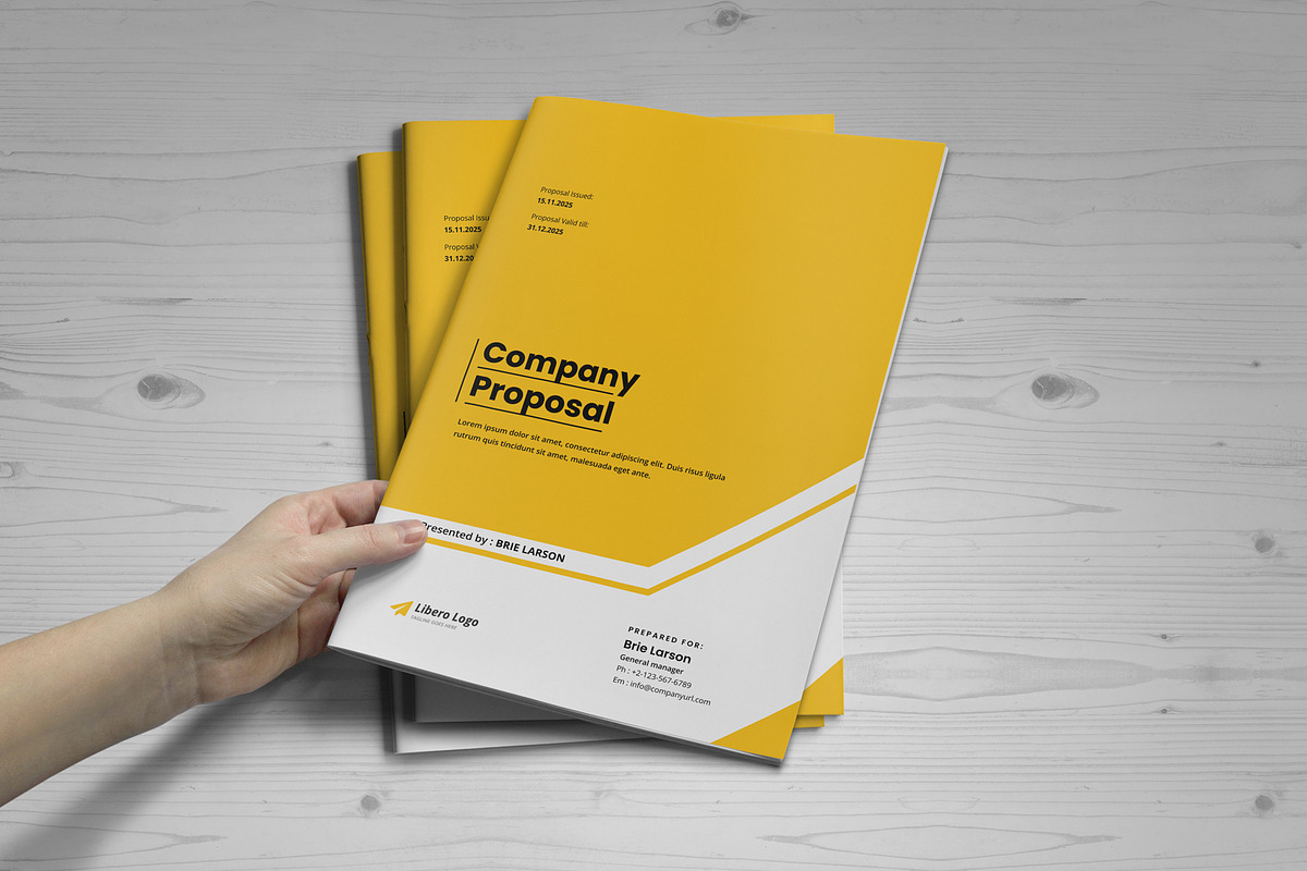 Project Business Proposal v4, a Brochure Template by Miyaji75 (Photo 18 of 18)