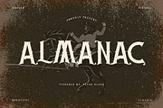 Almanac - Vintage Serif Font, a Serif Font by JumboDesign (Thumbnail 1 of 6)