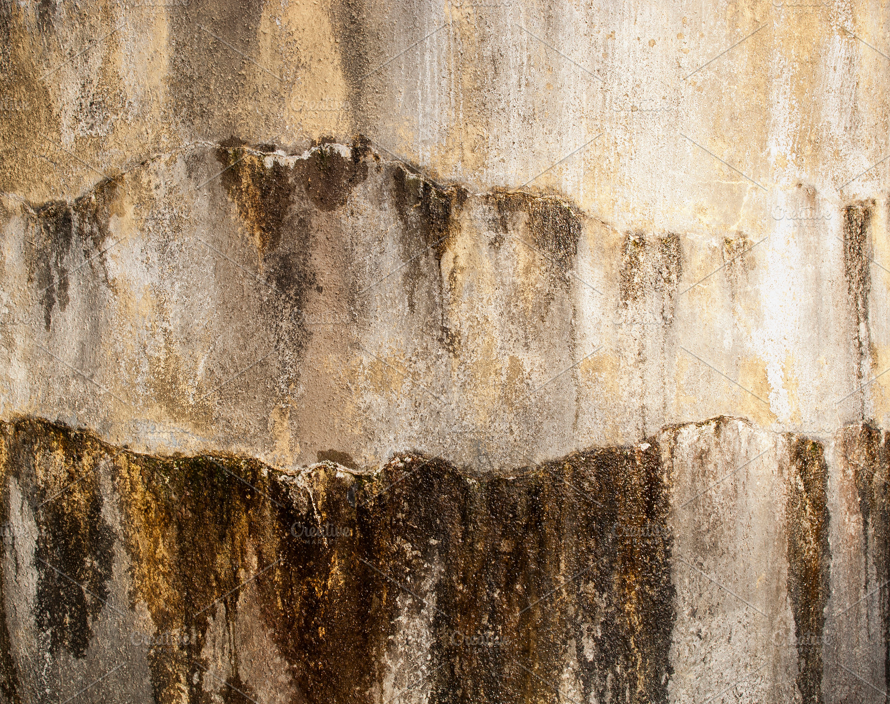 Wet Concrete Wall, a Background Photo by THP Creative