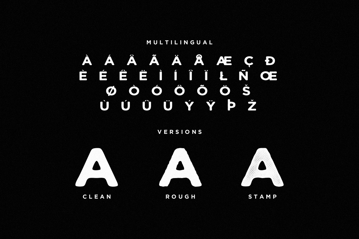 Vintage Trio Font Bundle, a Serif Font by Mikhail Fukurou (Photo 4 of 13)