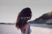Allure - Feminine Genesis Theme, a WordPress Template by Studio Sirona (Thumbnail 1 of 14)