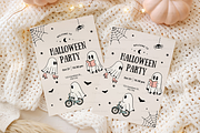 Fall Wedding Invitation Mockup, an Advertising Mockup by TatiMockup (Thumbnail 4 of 4)
