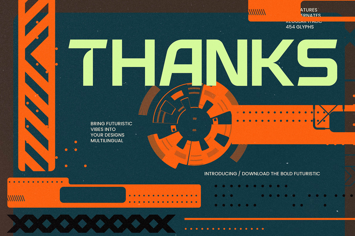 Digital Galaxy Futuristic Font, a Sans Serif Font by timelesstype.co (Photo 20 of 20)
