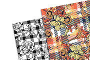 Eclectic fabric plaid pattern, a Pattern Graphic by Digital Studio (Thumbnail 4 of 4)