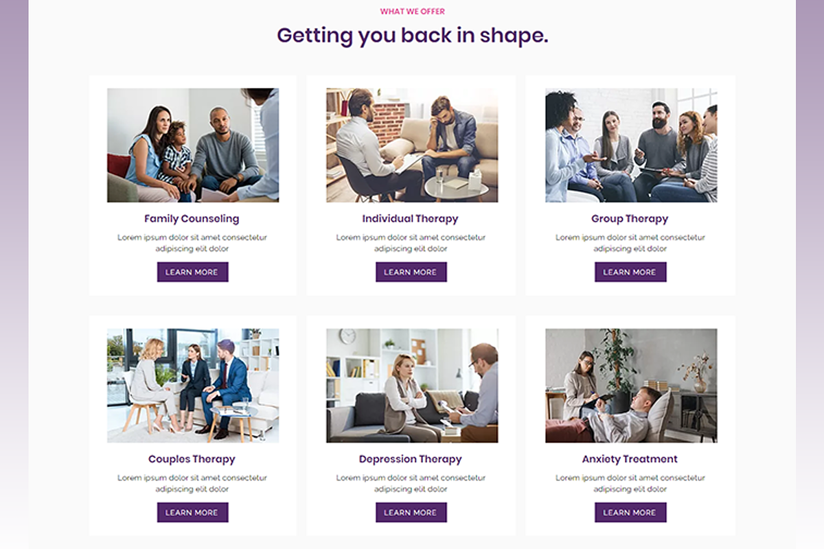 Wix Website Theme for Mental Health, a Wix Template by Wix Creative Themes (Photo 3 of 7)