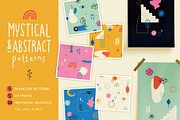 Mystical & Abstract Patterns, Vector, a Pattern Graphic by Carole Chevalier (Thumbnail 1 of 8)