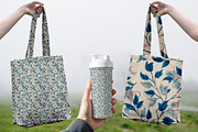 Crescent Moon & Vine Patterns, a Pattern Graphic by one-touch (Thumbnail 4 of 9)