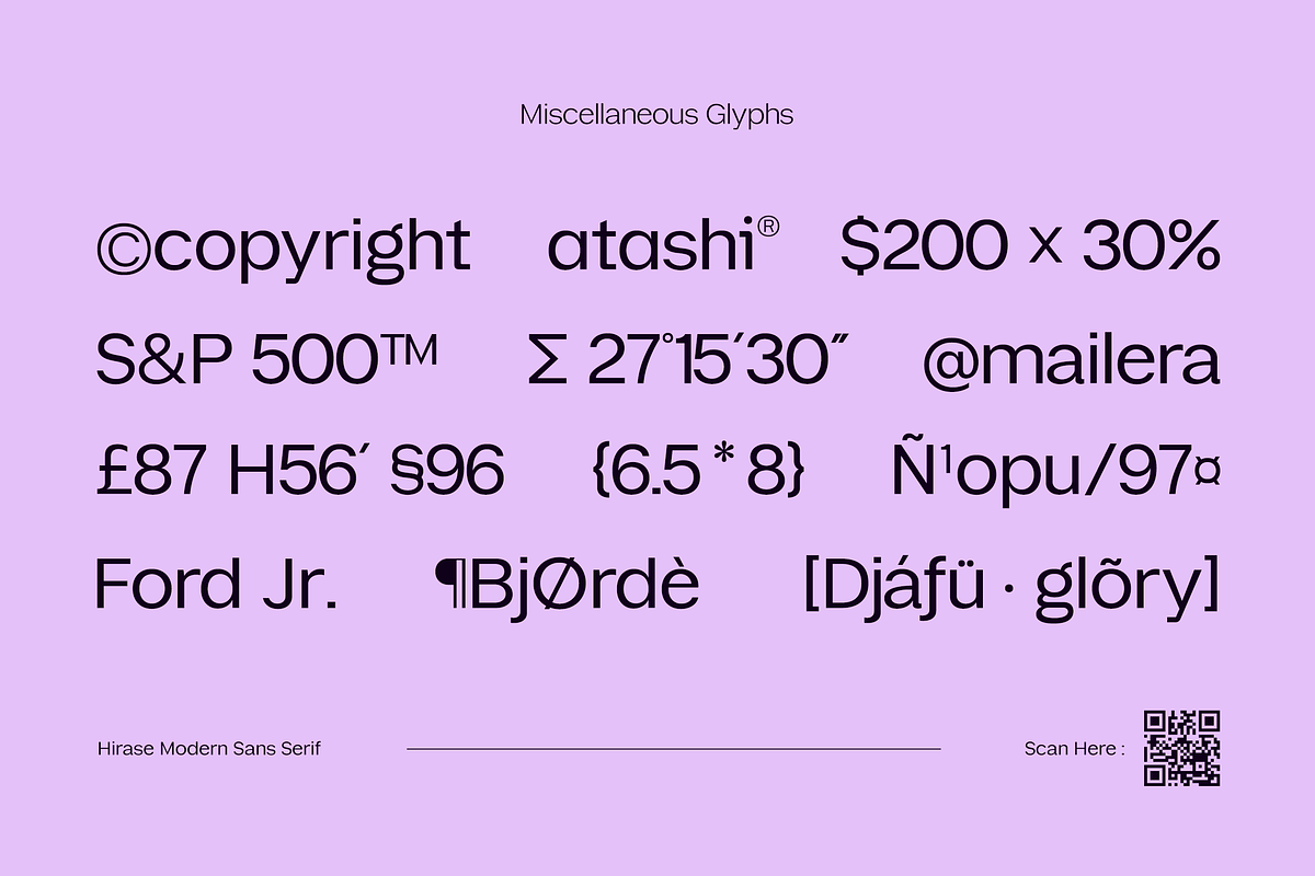 Hirashe - Modern Variable Fonts, a Sans Serif Font by Namara Creative Studio (Photo 6 of 11)