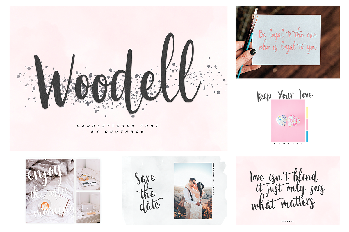 Hand Written Font Bundle 90 in 1, a Script Font by Quothron (Photo 29 of 64)