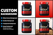 2lb Whey Protein Jar Mockup C1-Pro, a Packaging Mockup by Design Warlord (Thumbnail 11 of 16)
