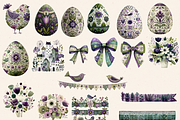SILLY GOOSE BABY SHOWER CLIPART PACK, an Animal Illustration by Daring Digies (Thumbnail 7 of 10)
