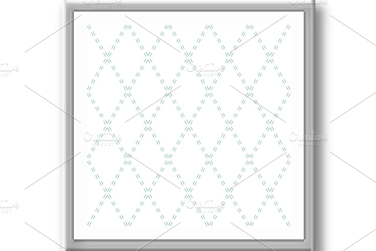 Seamless Geometric Pattern With, a Pattern Graphic by FineArtStudio (Photo 3 of 3)