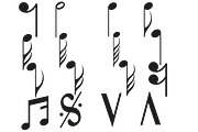 Music Clef Notes Set 1 Procreate, a Brush Add-On by Disasterology Ink (Thumbnail 8 of 10)