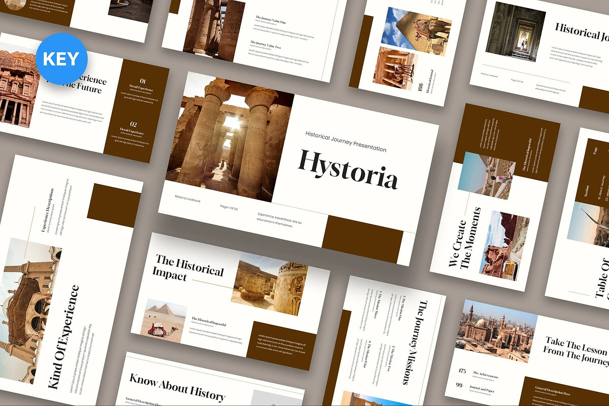 Hystoria  Historical Journey Keynote, a Presentation Template by Fit-tee (Photo 1 of 5)