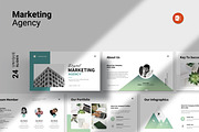 Marketing Plan Presentation Template, a Presentation Template by Studio_Clarity (Thumbnail 1 of 5)