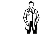 doctor and nurse silhouettes, an Illustration by Amazin_art (Thumbnail 17 of 31)