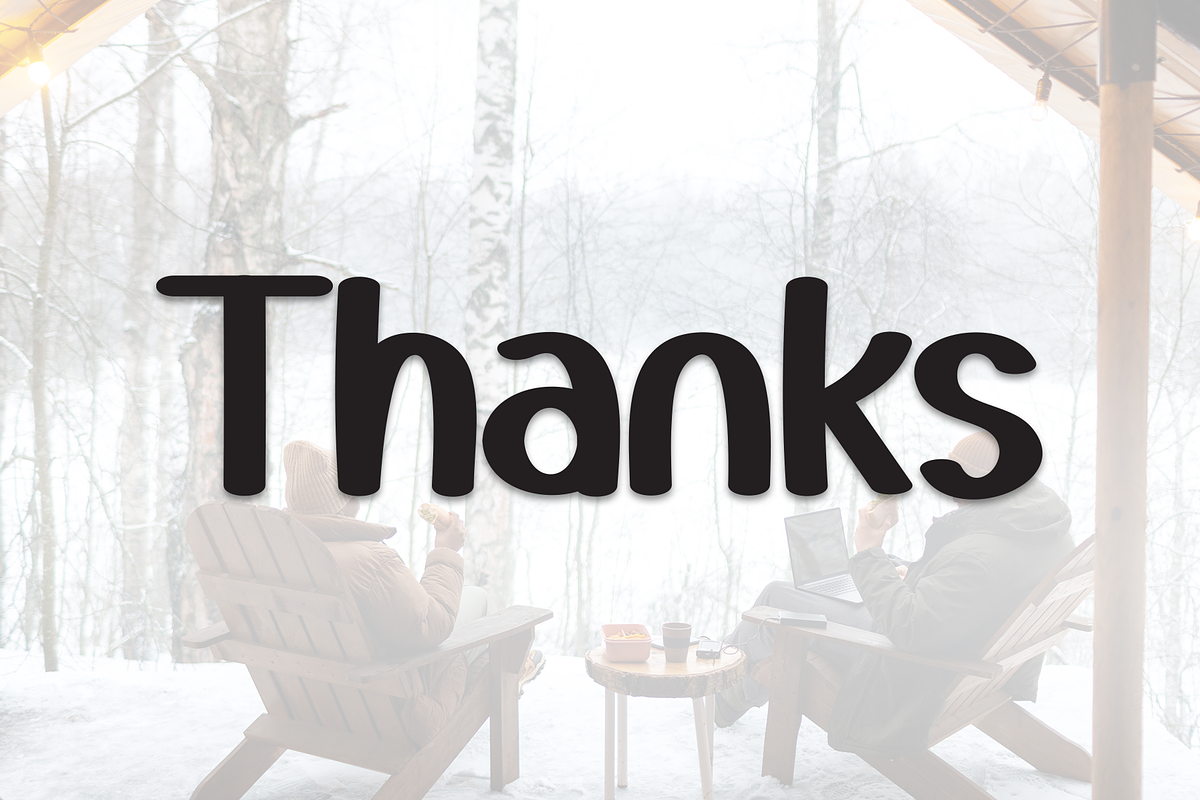 Winter Holiday | Script Font, a Script Font by Scratchones (Photo 8 of 8)