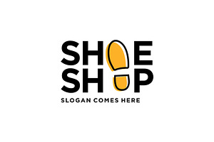 Modern Shoe Shop Logo Design