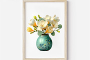 Freesia Flowers Clipart, an Illustration by Designworld (Thumbnail 7 of 8)