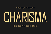 Charisma - Minimalist Sans Serif, a Sans Serif Font by Pian45 Studio (Thumbnail 1 of 6)