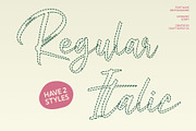 Beston Dashed, a Script Font by Craft Supply Co. (Thumbnail 3 of 8)