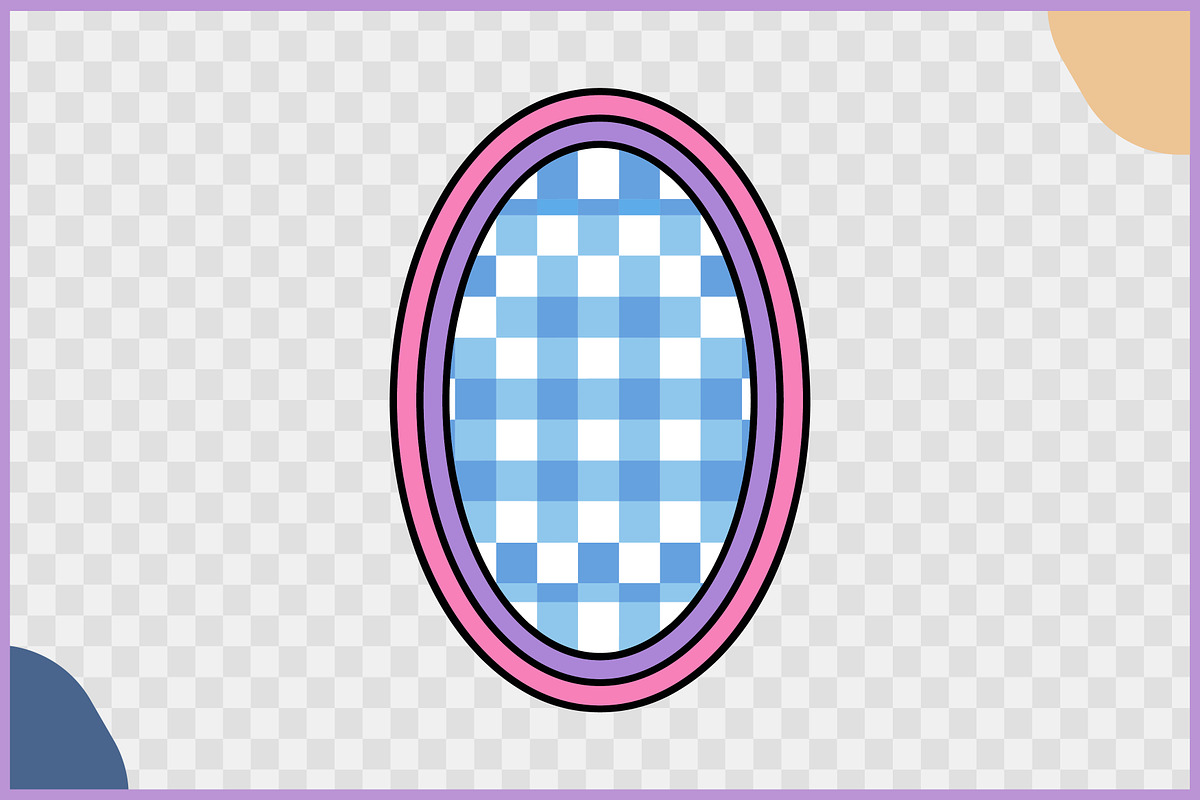 Retro Wavy Pattern Frames Vector Set, a Decorative Illustration by Gfx Expert Team (Photo 7 of 10)
