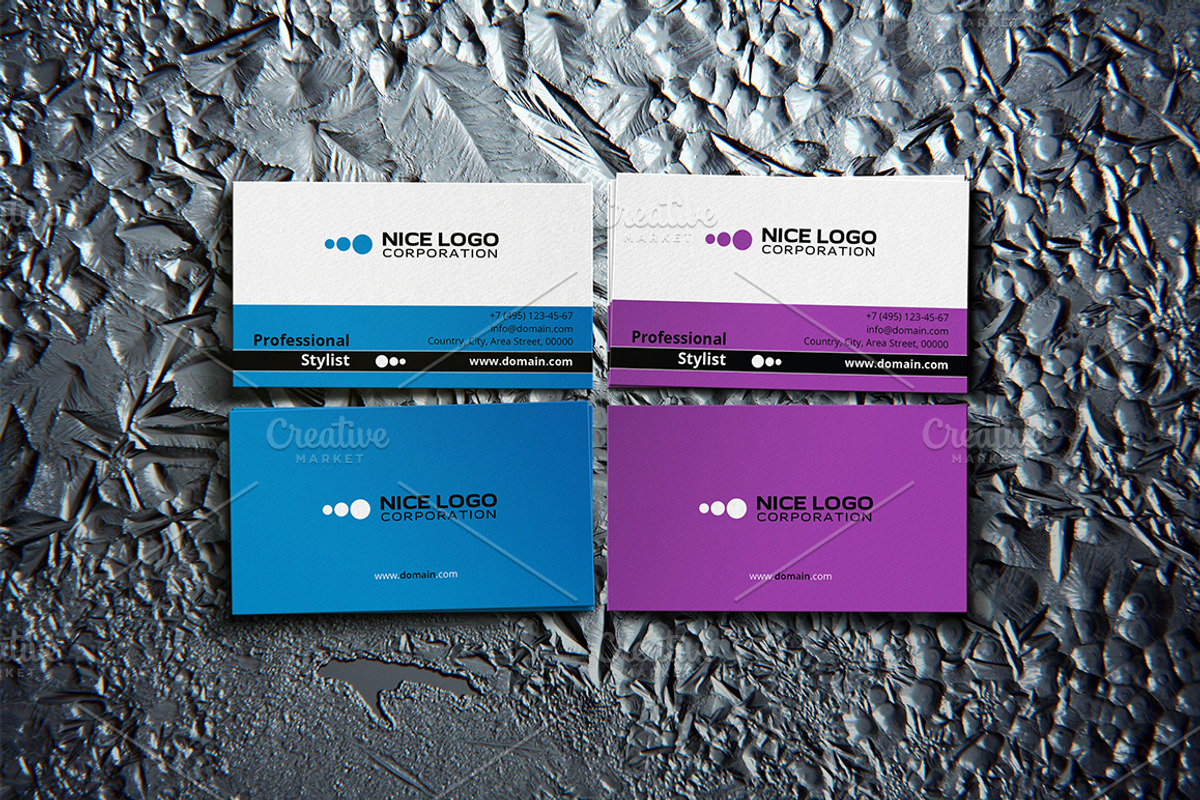 professional stylist business card, a Business Card Template by Indigo Graphic Shop (Photo 4 of 4)