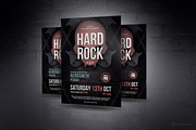 Hard Rock Night Flyer, a Flyer Template by Rafael Oliveira (Thumbnail 2 of 3)