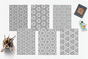 Patterns for coloring PDF,JPG vol-04, a Brochure Template by dnapslvsk (Thumbnail 2 of 6)