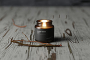 Amber Glass Candle Mockup Kit, a Merchandise Mockup by pmvch (Thumbnail 12 of 27)
