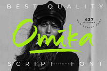Omika-Handwritten Script Font