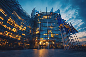 Eu digital diplomacy cosmic intellig, a Photo by Pavel_design