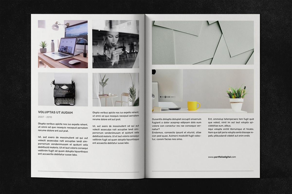 Portfolio Template, a Brochure Template by FlyeredTemplate (Photo 3 of 11)