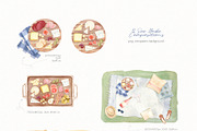 Picnic Time - Illustrations Set, a Food Illustration by Julia M. Watercolor (Thumbnail 11 of 16)