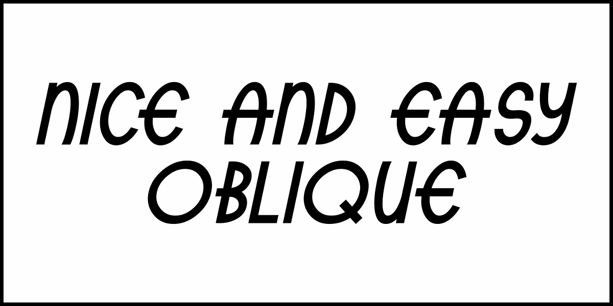 Nice and Easy JNL, a Sans Serif Font by Jeff Levine Fonts (Photo 4 of 5)