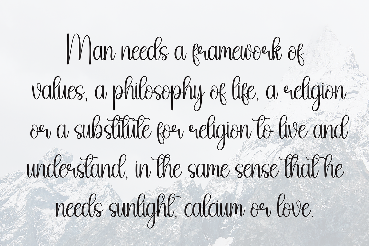 Happy | Script Font, a Handwritten Font by Scratchones (Photo 5 of 7)