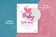 Boy&Girl - Baby Shower Invitation, a Card Template by Uniyok (Thumbnail 2 of 4)